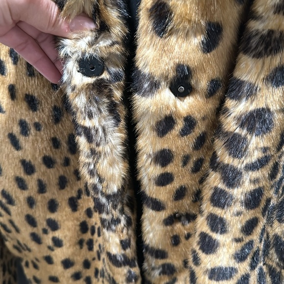 Zara Leopard Fur Jacket❤️ - Picture 4 of 10